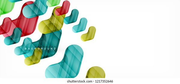 Shiny glossy arrows background, clean modern geometric design, futuristic composition