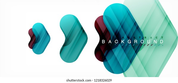 Shiny glossy arrows background, clean modern geometric design, futuristic composition