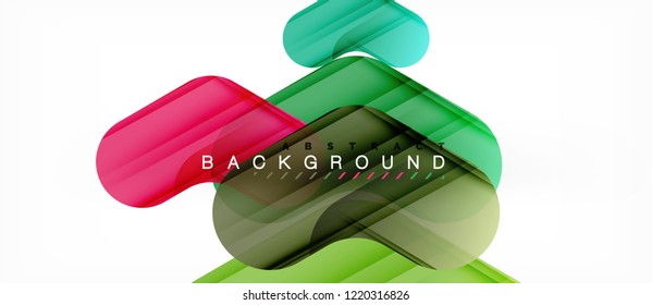 Shiny glossy arrows background, clean modern geometric design, futuristic composition