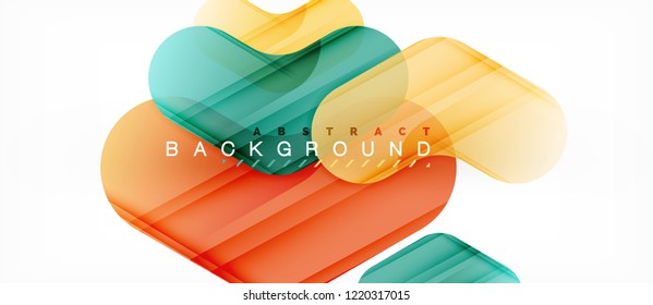 Shiny glossy arrows background, clean modern geometric design, futuristic composition