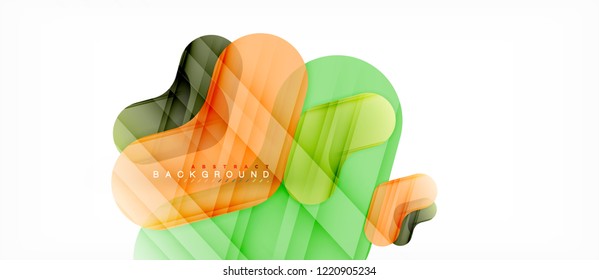 Shiny glossy arrows background, clean modern geometric design, futuristic composition