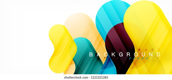 Shiny glossy arrows background, clean modern geometric design, futuristic composition