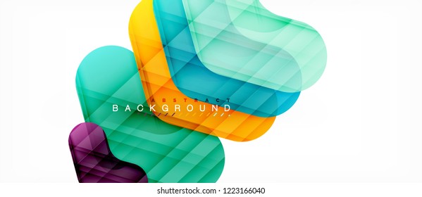 Shiny glossy arrows background, clean modern geometric design, futuristic composition