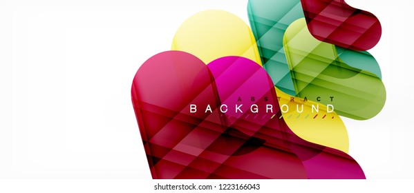 Shiny glossy arrows background, clean modern geometric design, futuristic composition