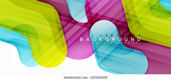 Shiny glossy arrows background, clean modern geometric design, futuristic composition