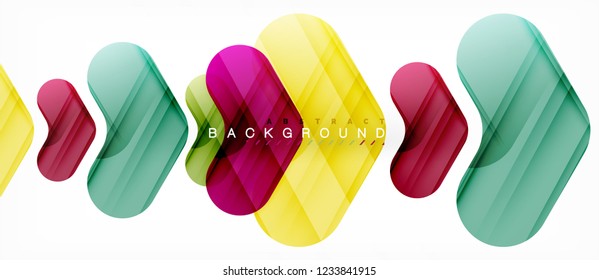 Shiny glossy arrows background, clean modern geometric design, futuristic composition