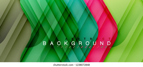 Shiny glossy arrows background, clean modern geometric design, futuristic composition