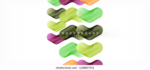 Shiny glossy arrows background, clean modern geometric design, futuristic composition