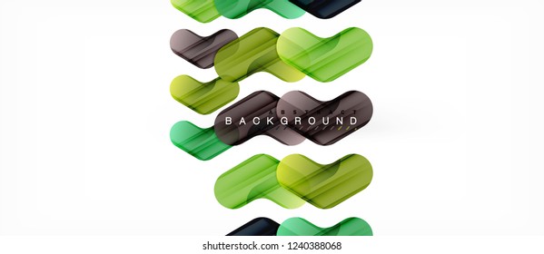 Shiny glossy arrows background, clean modern geometric design, futuristic composition