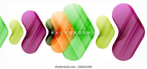 Shiny glossy arrows background, clean modern geometric design, futuristic composition