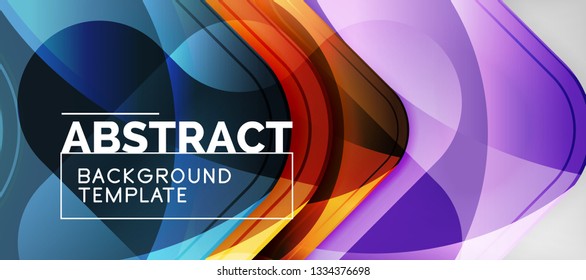 Shiny glossy arrows background, clean modern geometric design, futuristic composition, vector illustration