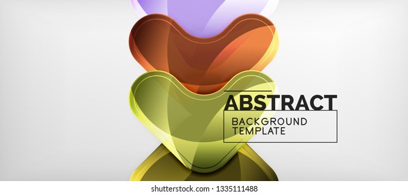 Shiny glossy arrows background, clean modern geometric design, futuristic composition, vector illustration