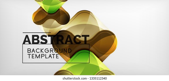 Shiny glossy arrows background, clean modern geometric design, futuristic composition, vector illustration