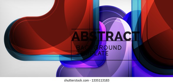 Shiny glossy arrows background, clean modern geometric design, futuristic composition, vector illustration