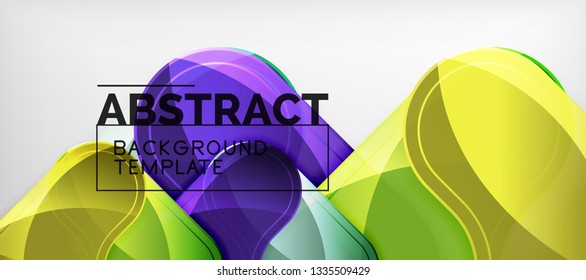 Shiny glossy arrows background, clean modern geometric design, futuristic composition, vector illustration
