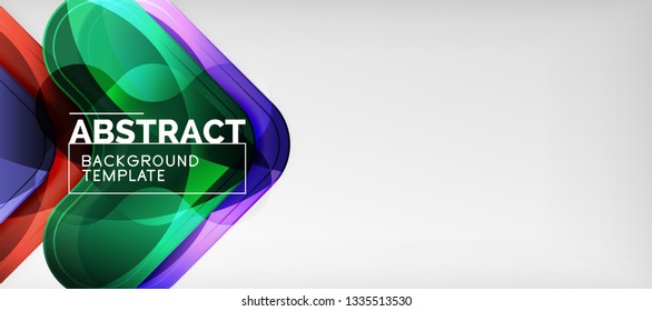 Shiny glossy arrows background, clean modern geometric design, futuristic composition, vector illustration