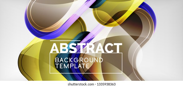 Shiny glossy arrows background, clean modern geometric design, futuristic composition, vector illustration