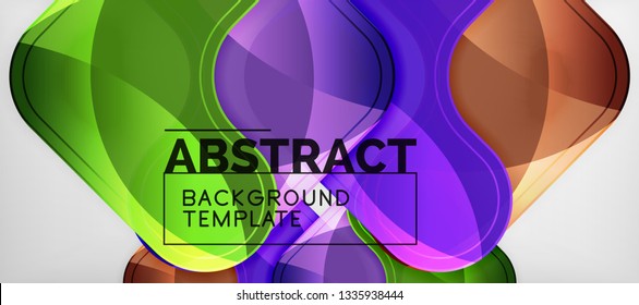 Fondo brillante brillante brillante, diseño geométrico moderno limpio, composición futurista, ilustración vectorial