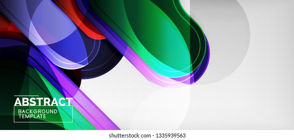 Fondo brillante brillante brillante, diseño geométrico moderno limpio, composición futurista, ilustración vectorial