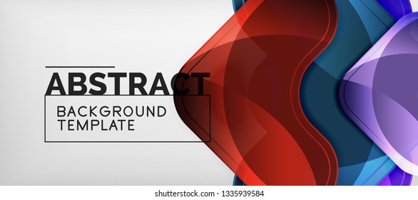 Shiny glossy arrows background, clean modern geometric design, futuristic composition, vector illustration