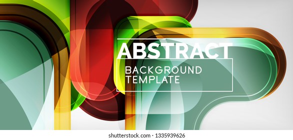 Fondo brillante brillante brillante, diseño geométrico moderno limpio, composición futurista, ilustración vectorial