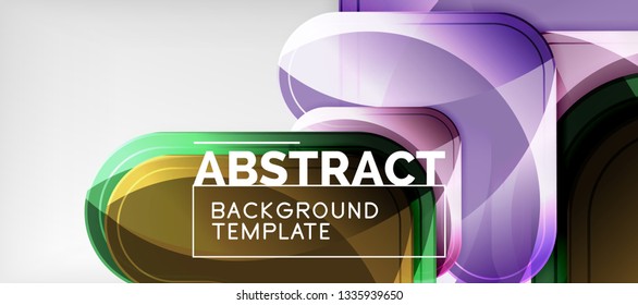 Shiny glossy arrows background, clean modern geometric design, futuristic composition, vector illustration