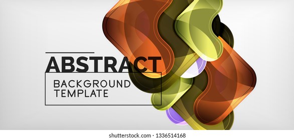 Shiny glossy arrows background, clean modern geometric design, futuristic composition, vector illustration
