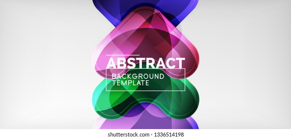 Shiny glossy arrows background, clean modern geometric design, futuristic composition, vector illustration