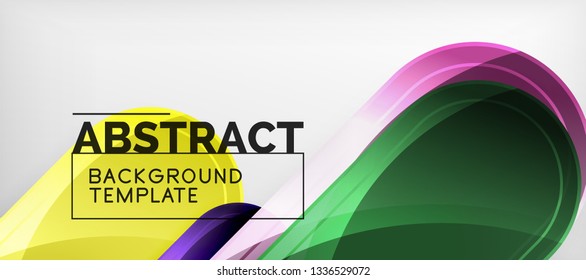 Shiny glossy arrows background, clean modern geometric design, futuristic composition, vector illustration