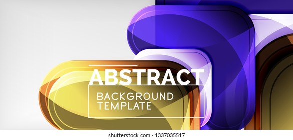 Shiny glossy arrows background, clean modern geometric design, futuristic composition, vector illustration