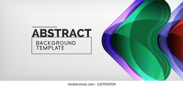 Shiny glossy arrows background, clean modern geometric design, futuristic composition, vector illustration