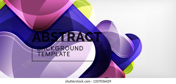 Shiny glossy arrows background, clean modern geometric design, futuristic composition, vector illustration