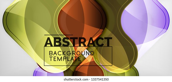 Fondo brillante brillante brillante, diseño geométrico moderno limpio, composición futurista, ilustración vectorial