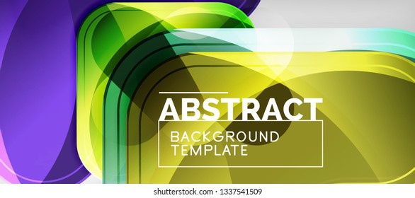 Shiny glossy arrows background, clean modern geometric design, futuristic composition, vector illustration
