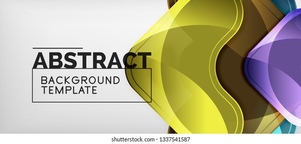 Shiny glossy arrows background, clean modern geometric design, futuristic composition, vector illustration