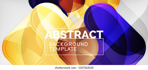 Shiny glossy arrows background, clean modern geometric design, futuristic composition, vector illustration