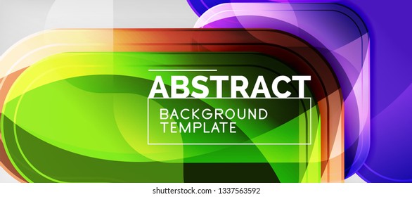 Shiny glossy arrows background, clean modern geometric design, futuristic composition, vector illustration
