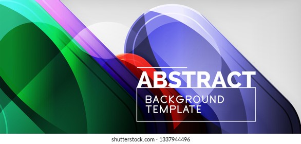 Shiny glossy arrows background, clean modern geometric design, futuristic composition, vector illustration