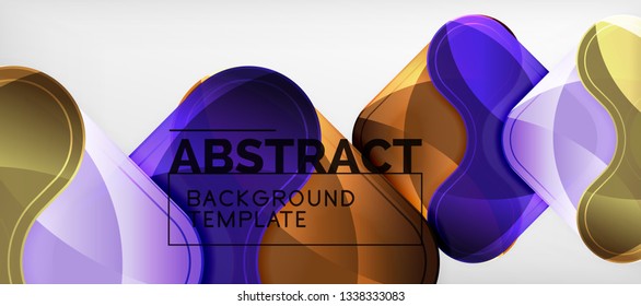 Shiny glossy arrows background, clean modern geometric design, futuristic composition, vector illustration