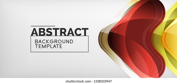 Fundo brilhante das setas brilhantes, design geométrico moderno limpo, composição futurista, ilustração vetorial