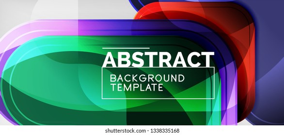 Shiny glossy arrows background, clean modern geometric design, futuristic composition, vector illustration