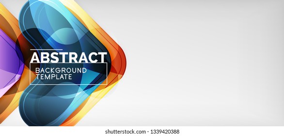 Shiny glossy arrows background, clean modern geometric design, futuristic composition, vector illustration