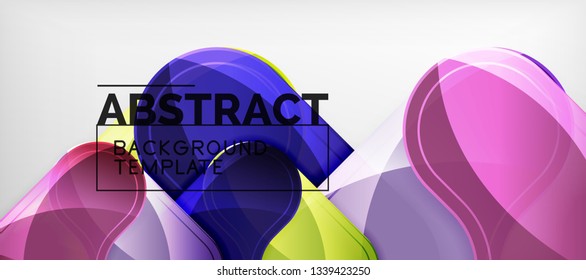 Fondo brillante brillante brillante, diseño geométrico moderno limpio, composición futurista, ilustración vectorial