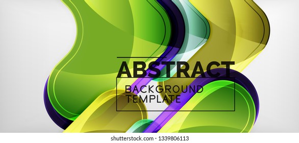 Shiny glossy arrows background, clean modern geometric design, futuristic composition, vector illustration