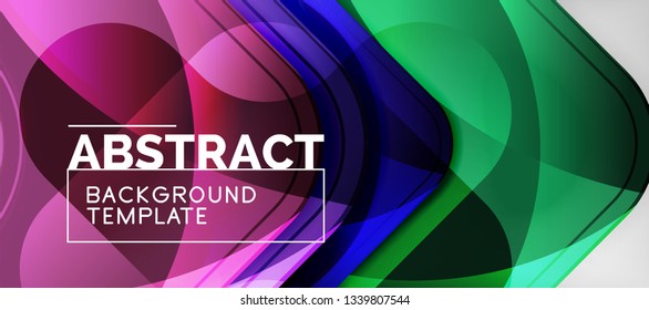 Shiny glossy arrows background, clean modern geometric design, futuristic composition, vector illustration