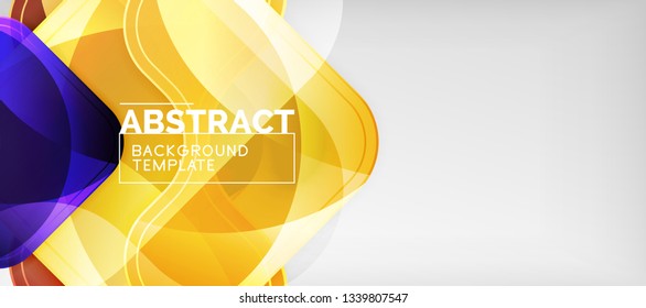 Shiny glossy arrows background, clean modern geometric design, futuristic composition, vector illustration