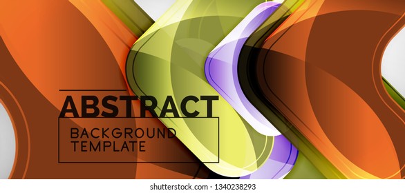 Shiny glossy arrows background, clean modern geometric design, futuristic composition, vector illustration