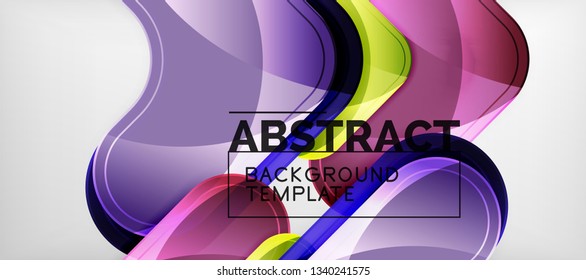 Shiny glossy arrows background, clean modern geometric design, futuristic composition, vector illustration