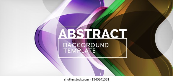 Fondo brillante brillante brillante, diseño geométrico moderno limpio, composición futurista, ilustración vectorial