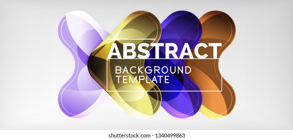 Shiny glossy arrows background, clean modern geometric design, futuristic composition, vector illustration